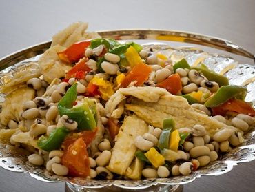 [FOTO] Salada de feijão fradinho com bacalhau